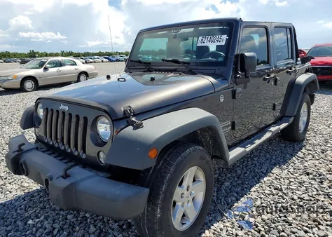 2017 Jeep Wrangler Unlimited Sport из США, поврежденный, VIN 1C4BJWDG3HL599194